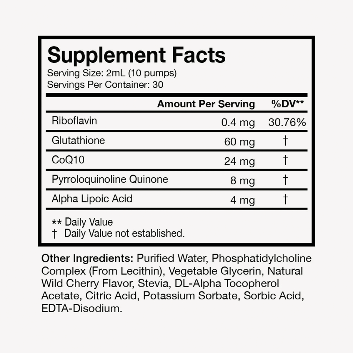 Liposomal Glutathione - Terra Health Essentials