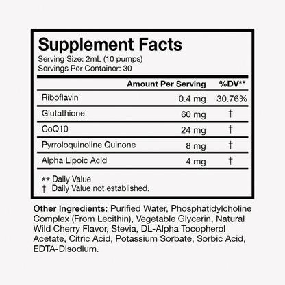 Liposomal Glutathione - Terra Health Essentials